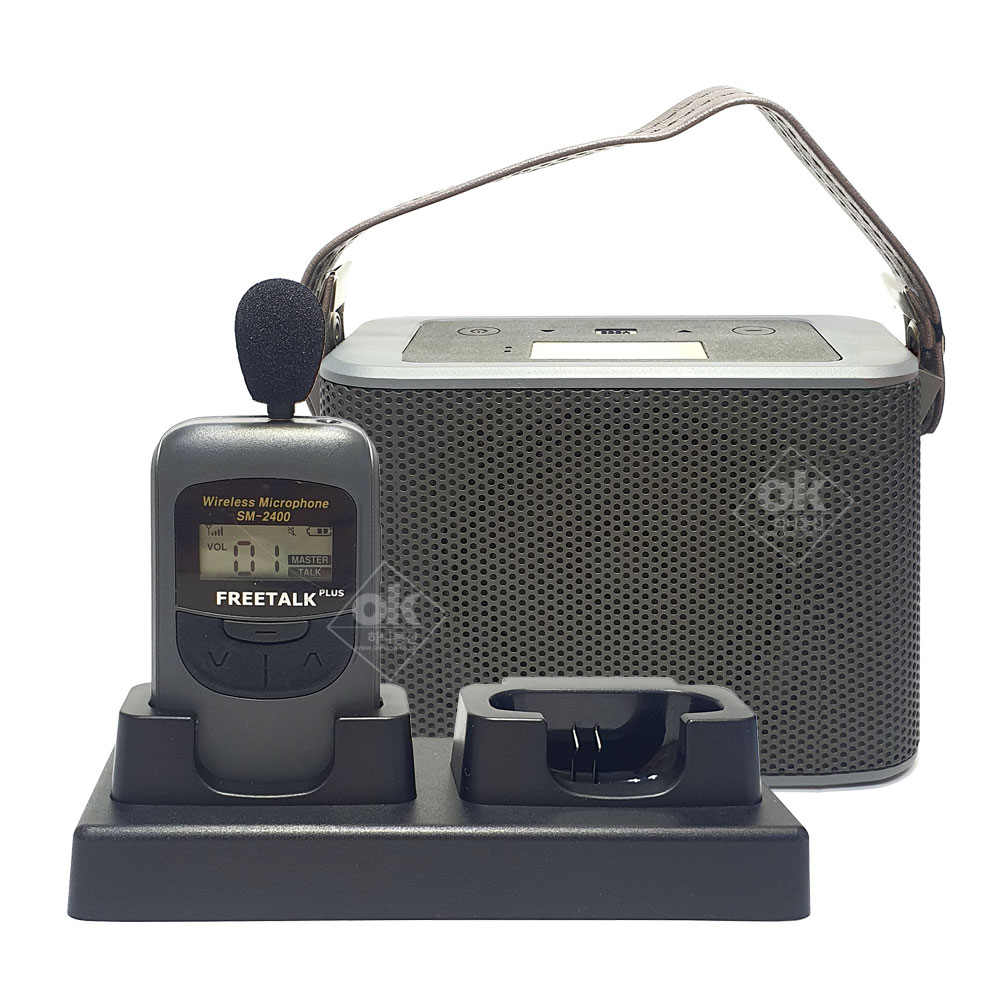 [Vatoo] 바투 스마트멀티통합 무선PA송신기마이크(SM-2400) 스피커시스템(VWS-100) 세트